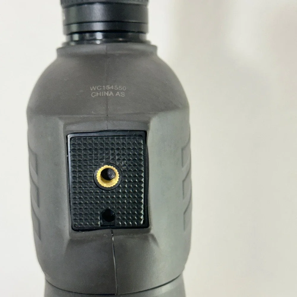 Tasco World Class 15-45x50mm Spotting Scope WC154550 Gray with Case & Cap